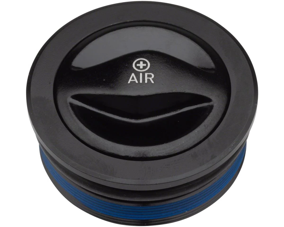 RockShox Fork Spring Air Top Cap & Valve Cover (Black) (38mm Debonair) (ZEB A1+)